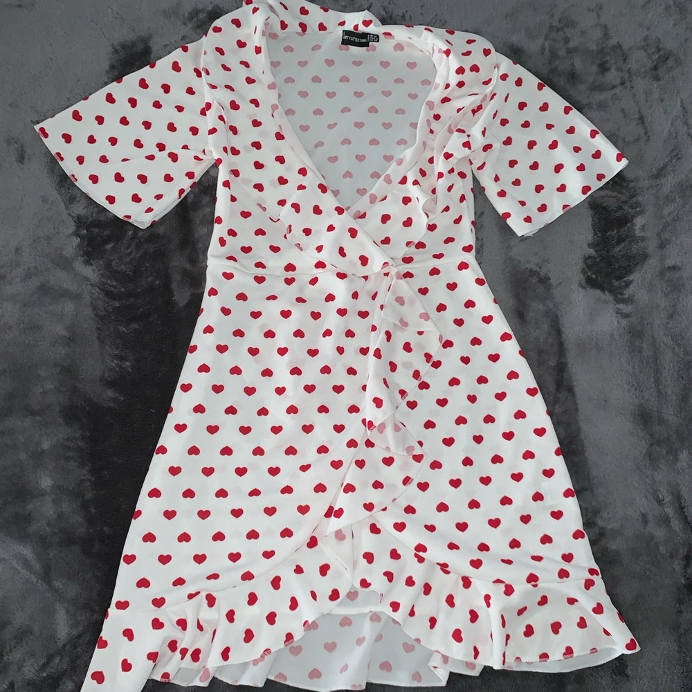 dress with heart print ❣️
